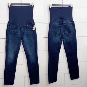Gap 2S Maternity Full Panel Slim Straight Jeans